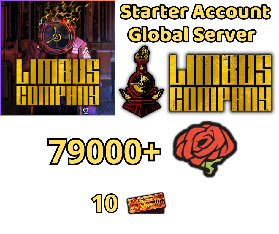 [GLOBAL]Limbus Company Starter Account 79k Lunacy